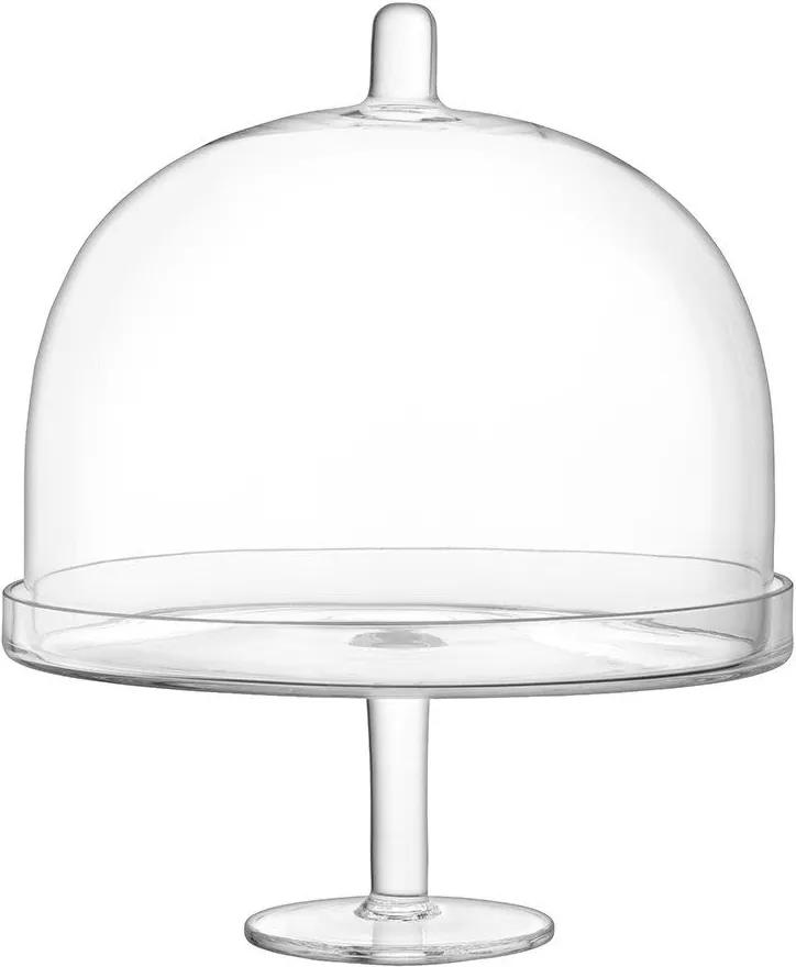 L.S.A. | Serve Arch Taart Stolp diameter 25 cm x hoogte 30 cm transparant etagères glas keukenaccessoires koken & tafelen | NADUVI outlet