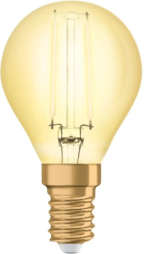 Osram Vintage 1906 LED E14 P45 4.5W 825 Goud | Vervangt 36W