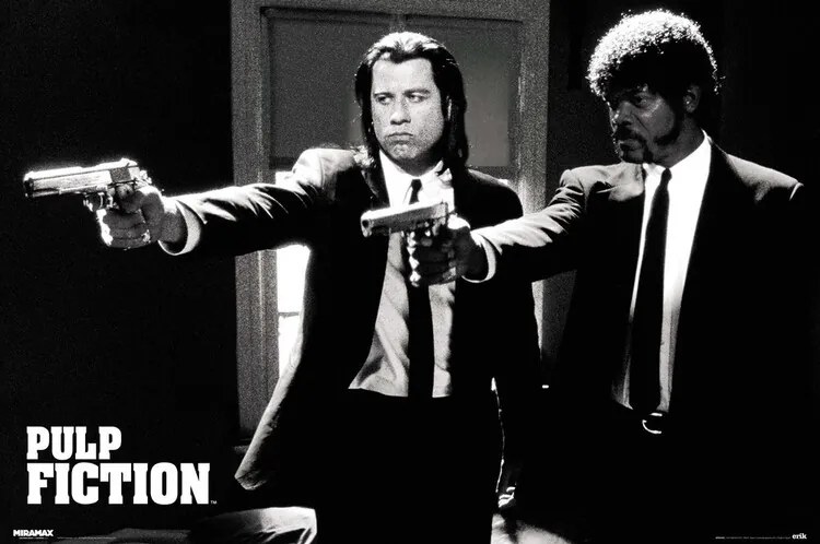 Poster Pulp Fiction - Guns