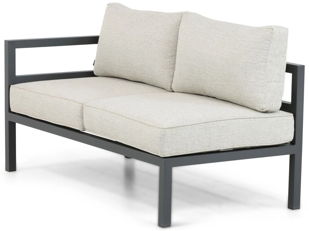 Hoek loungeset 5 personen Aluminium Grijs  Lifestyle Garden Furniture Rodenzo