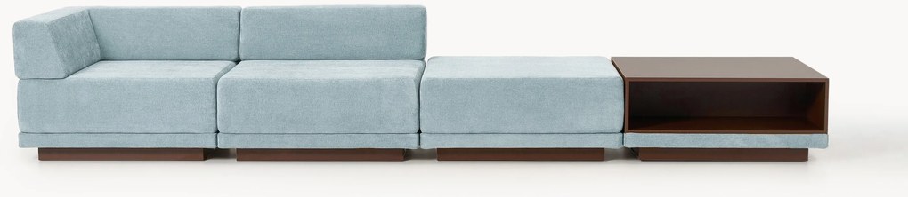 Modulaire bank Colin (4-zits) met salontafel & poef