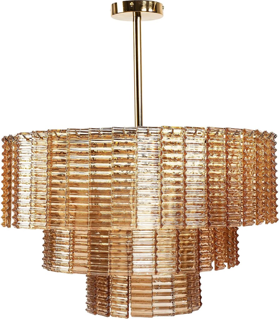 Hangende Plafondlamp APP1677-8CP Bruin
