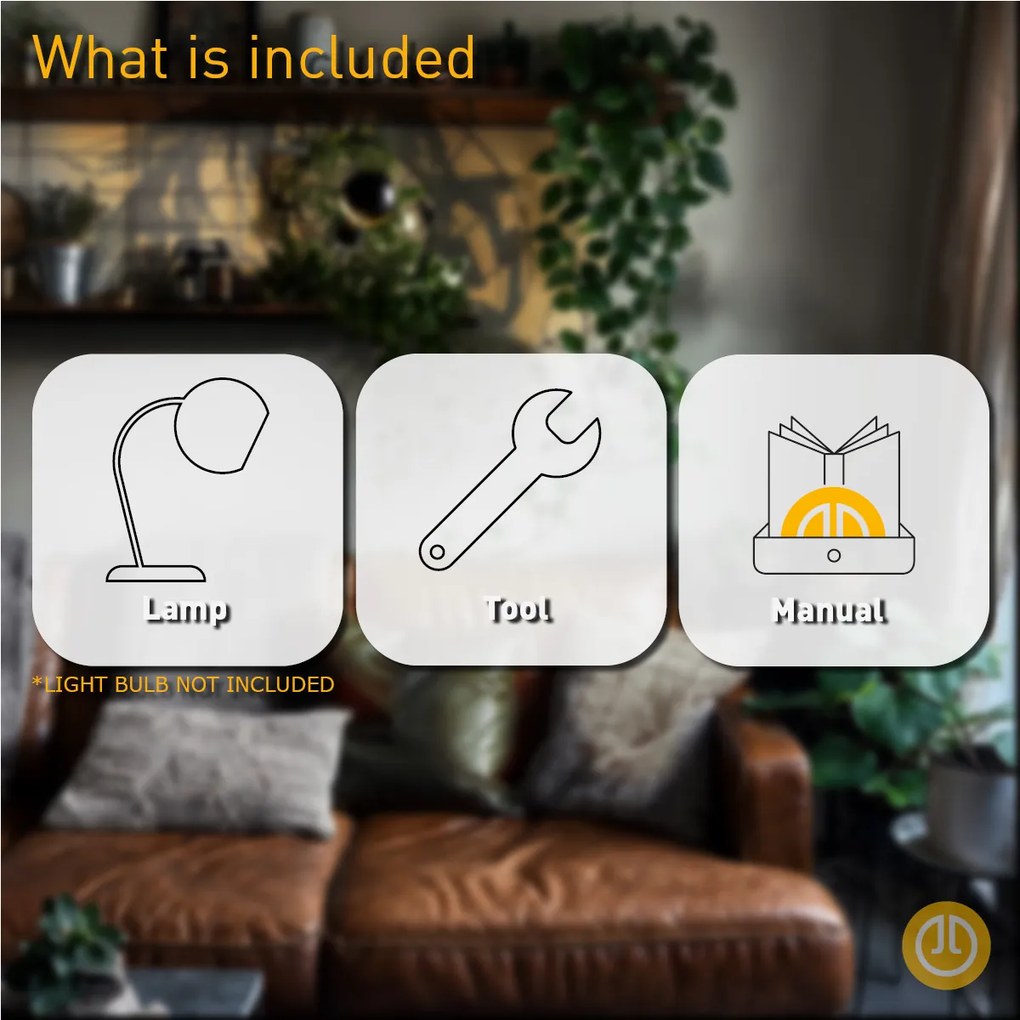 Industriële tafellamp zwart verstelbaar - Hanze