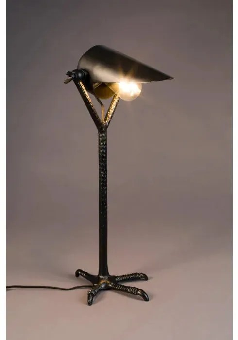 Dutchbone Tafellamp Falcon Zwart