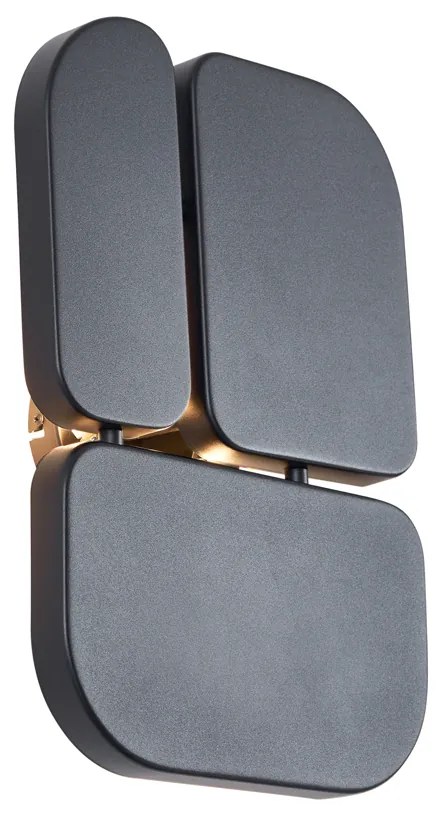 Design wandlamp zwart 3-lichts - Planes Design G9 Binnenverlichting Lamp