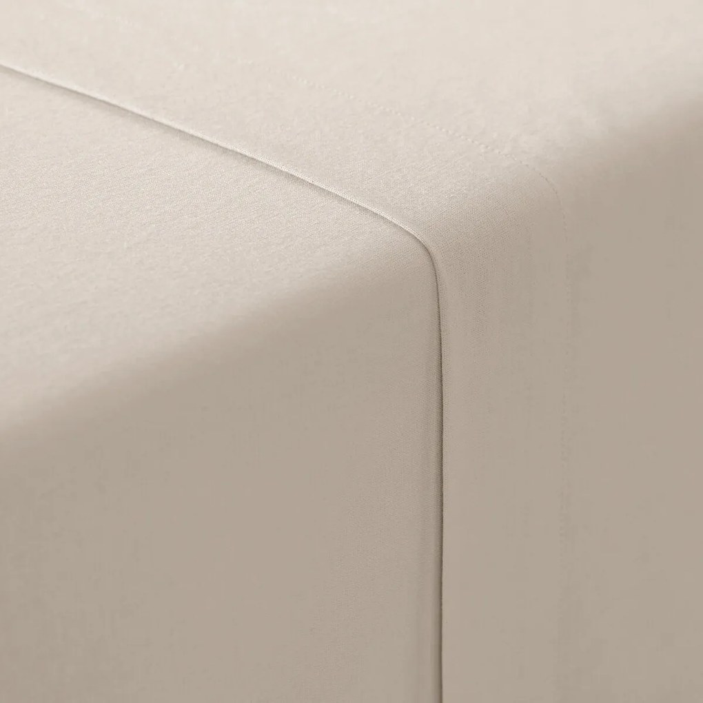 Effen plat laken in gewassen katoen, Scenario