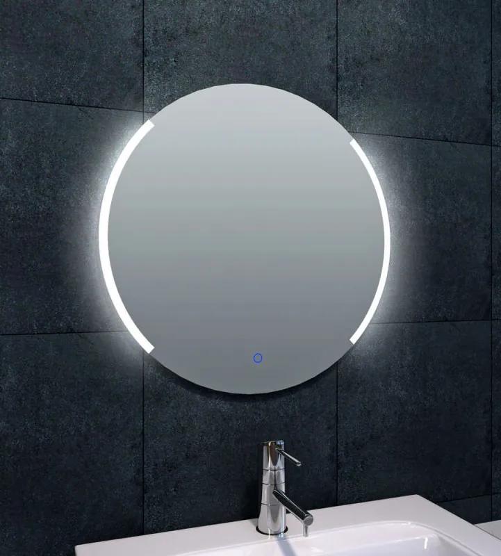 Round spiegel met LED-verlichting dimbaar 60 cm