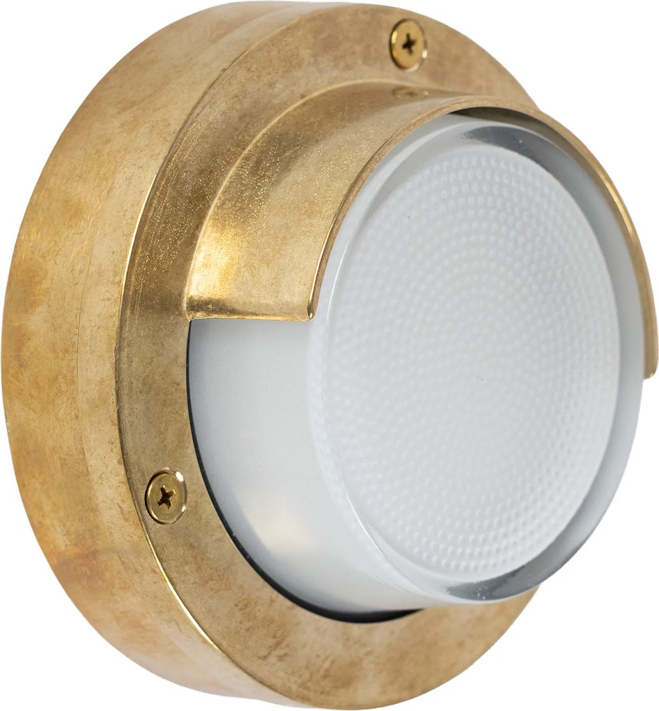 Tavira Muurlamp Brons