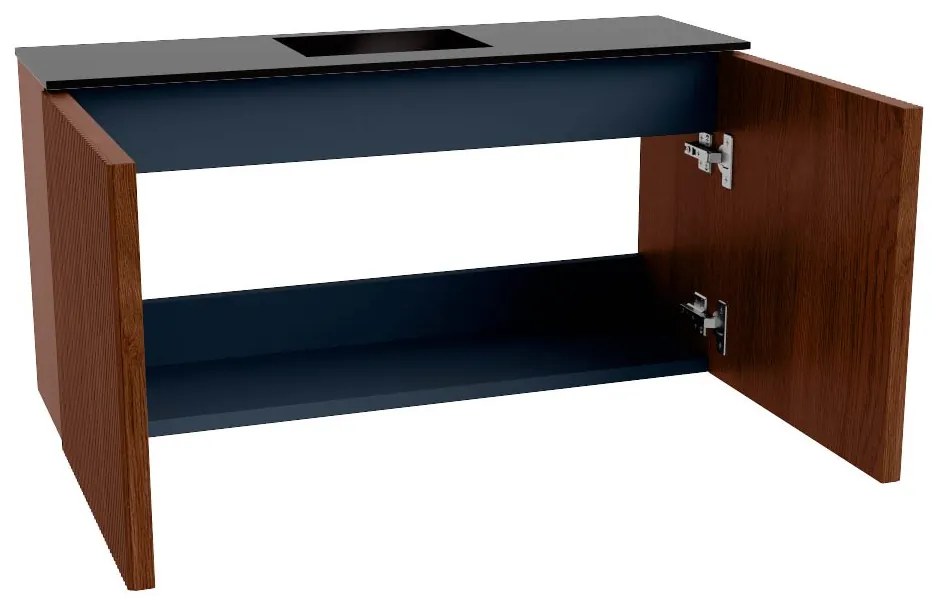 Mondiaz Joya 80cm toiletmeubel ruby met wastafel faye midden zonder kraangat urban