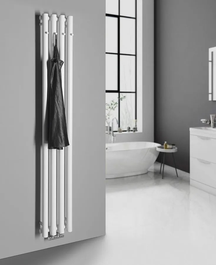 Sapho Pilon radiator 27x180cm mat wit