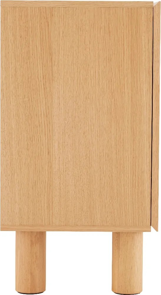 Eiken Dressoir Modern - 180x40x75cm.