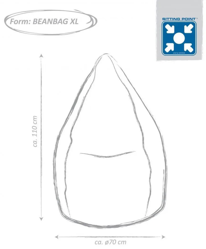 Kinder Zitzak BeanBag Voetbal XL
