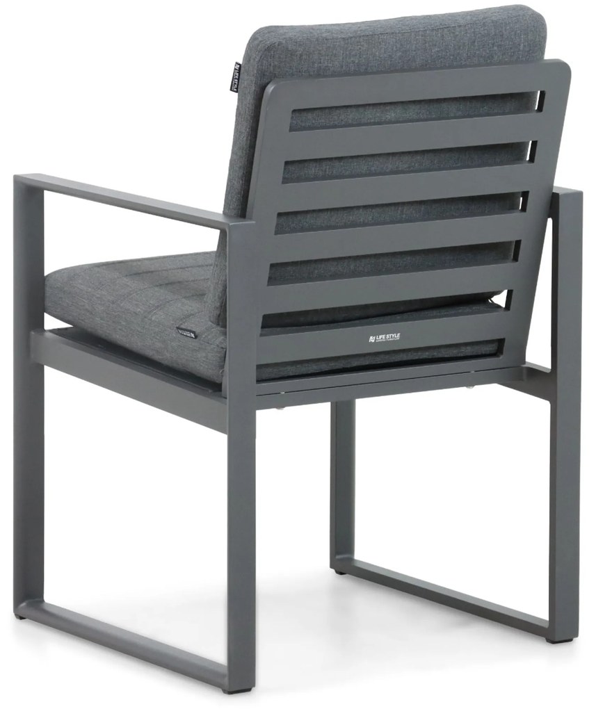 Tuinstoel Aluminium Grijs-antraciet Lifestyle Garden Furniture Nuno
