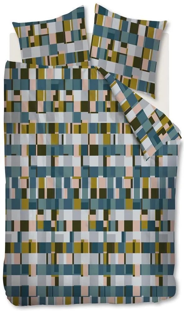 Beddinghouse | Dekbedovertrekset Joya lits-jumeaux: breedte 240 cm x lengte 200/220 cm + multicolour dekbedovertreksets geborstelde keperstof bed & bad beddengoed