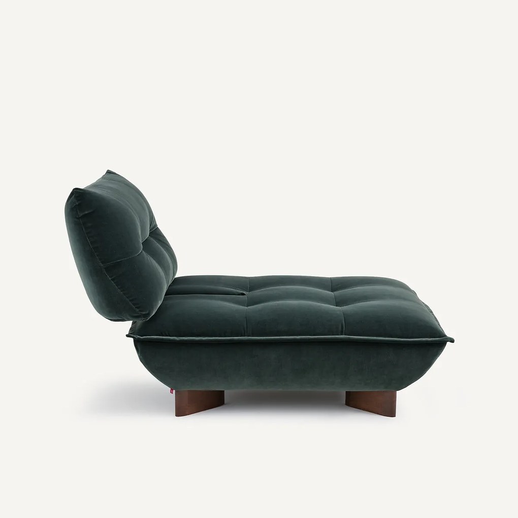 Modulaire fauteuil in fluweel, KAORI