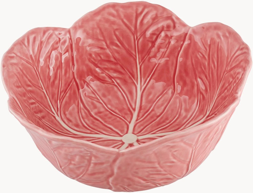 Handbeschilderde saladeschaal Cabbage