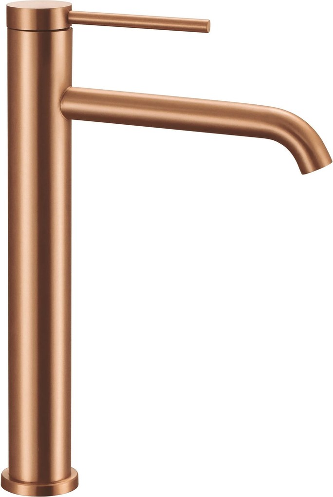 Wastafelkraan Rea Clif Brush Copper HIGH