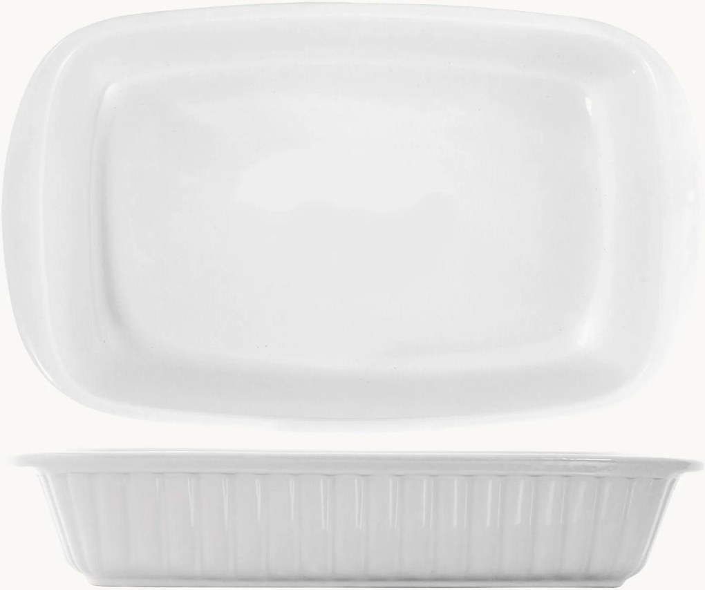 Rechthoekige keramische ovenschaal Delizie