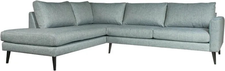 Hoekbank - Aster - links - stof Side blauwgrijs 142