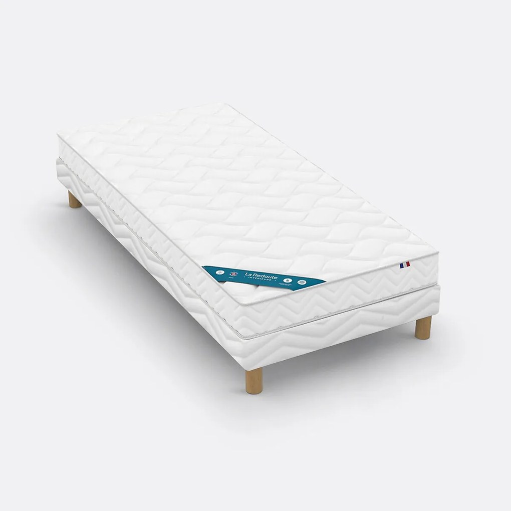 Set met zeer stevige schuimmatras + lattenbodem