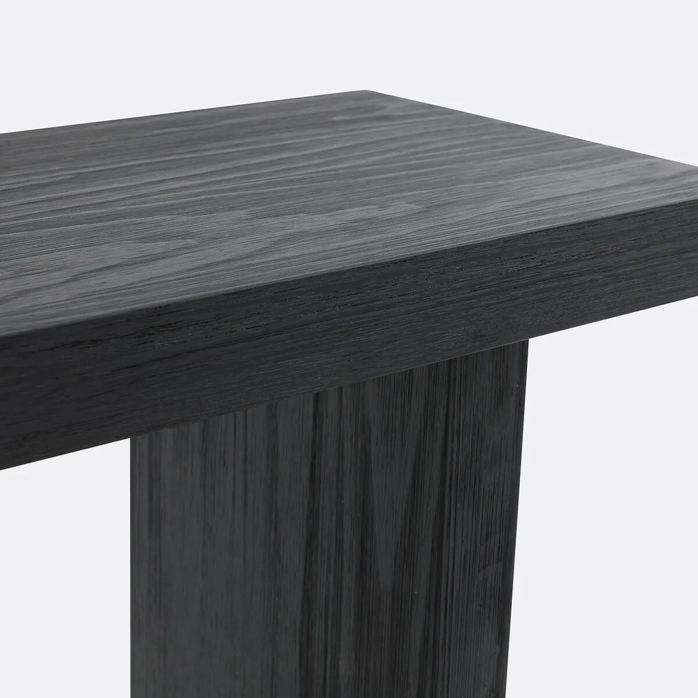 Massief grenen consoletafel, lengte 120 cm, MALIO