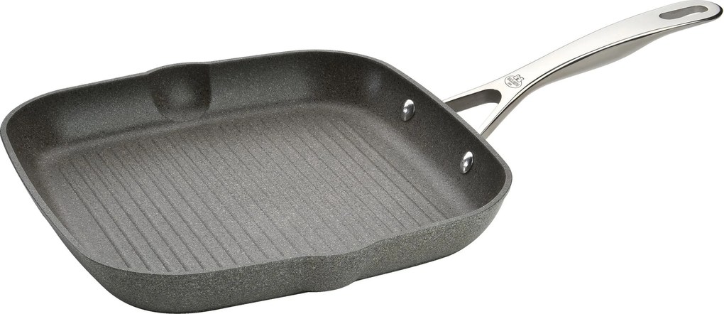 BALLARINI Salina Grillpan Granitium Titanium Extreme 28 x 28 cm - Salina - BALLARINI