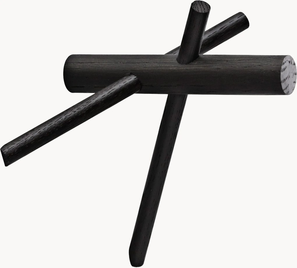 Set van 2 houten wandhaken Sticks