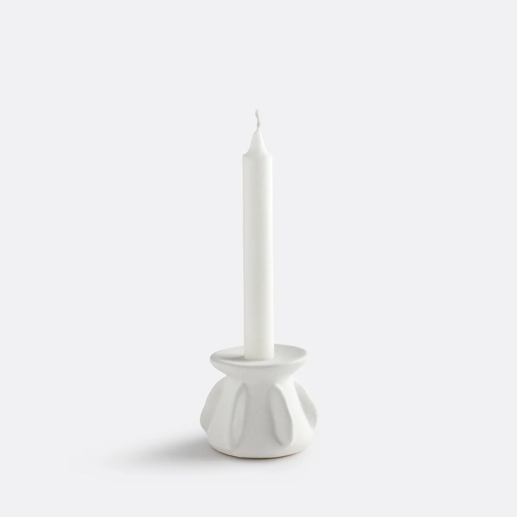 Keramische kandelaar H7 cm Ilia