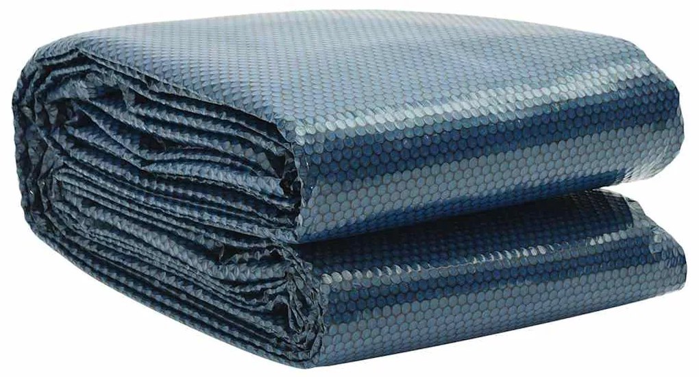 vidaXL Zwembadfolie solar drijvend 300x200 cm PE zwart en blauw