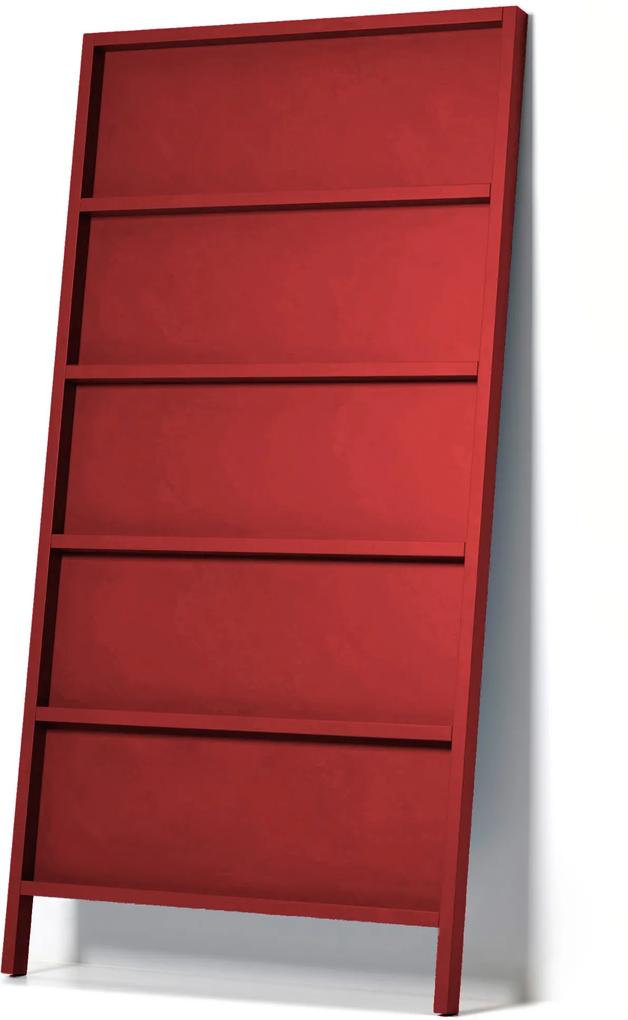 Moooi Oblique boekenkast small rood