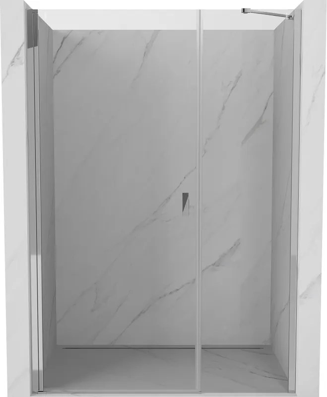 Mexen Mist-B draaideuren voor douche 110 cm, transparant, chroom - 8A2-110-001-01-00