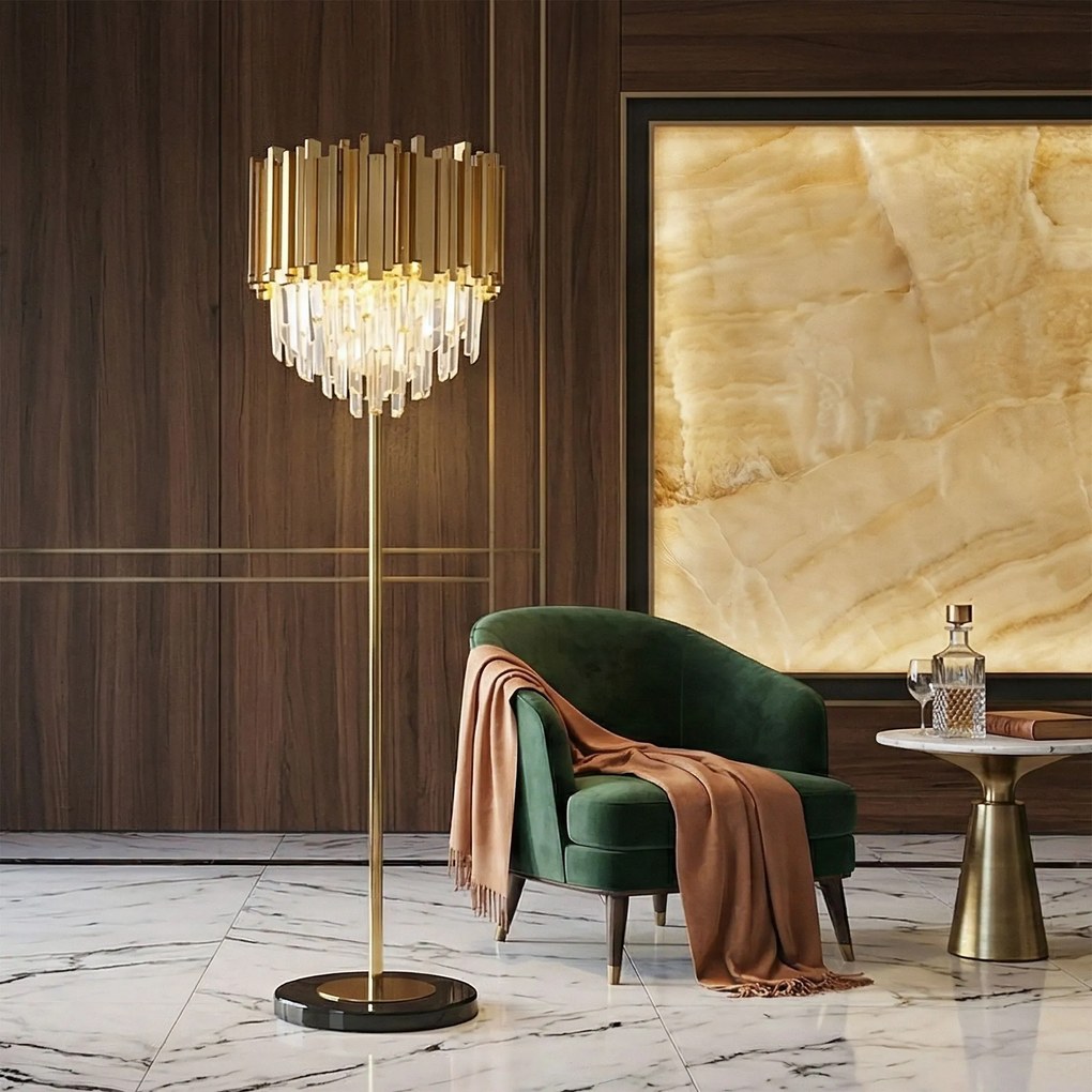 Staande lamp APP1717-3F Gold
