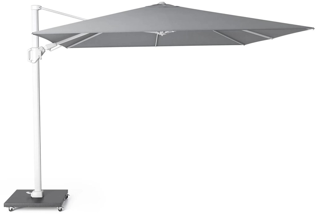 Platinum Challenger zweefparasol 3x3m  T2 wit frame (excl. voet) manhattan