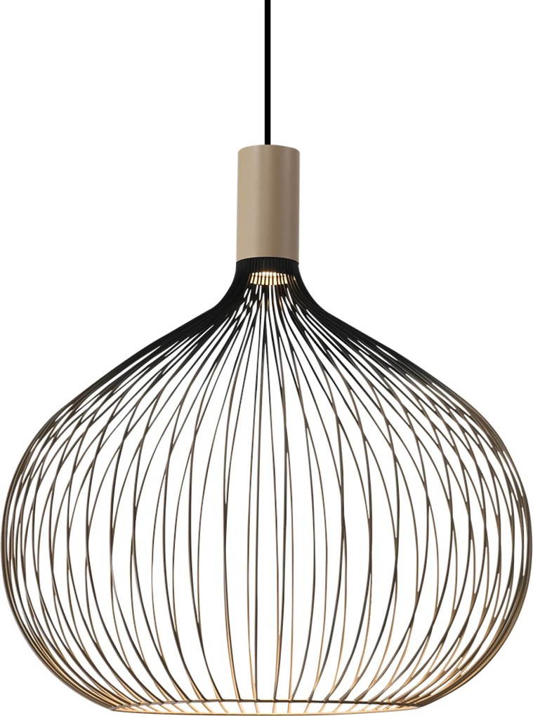 Isabel Hanglamp Zwart Beige