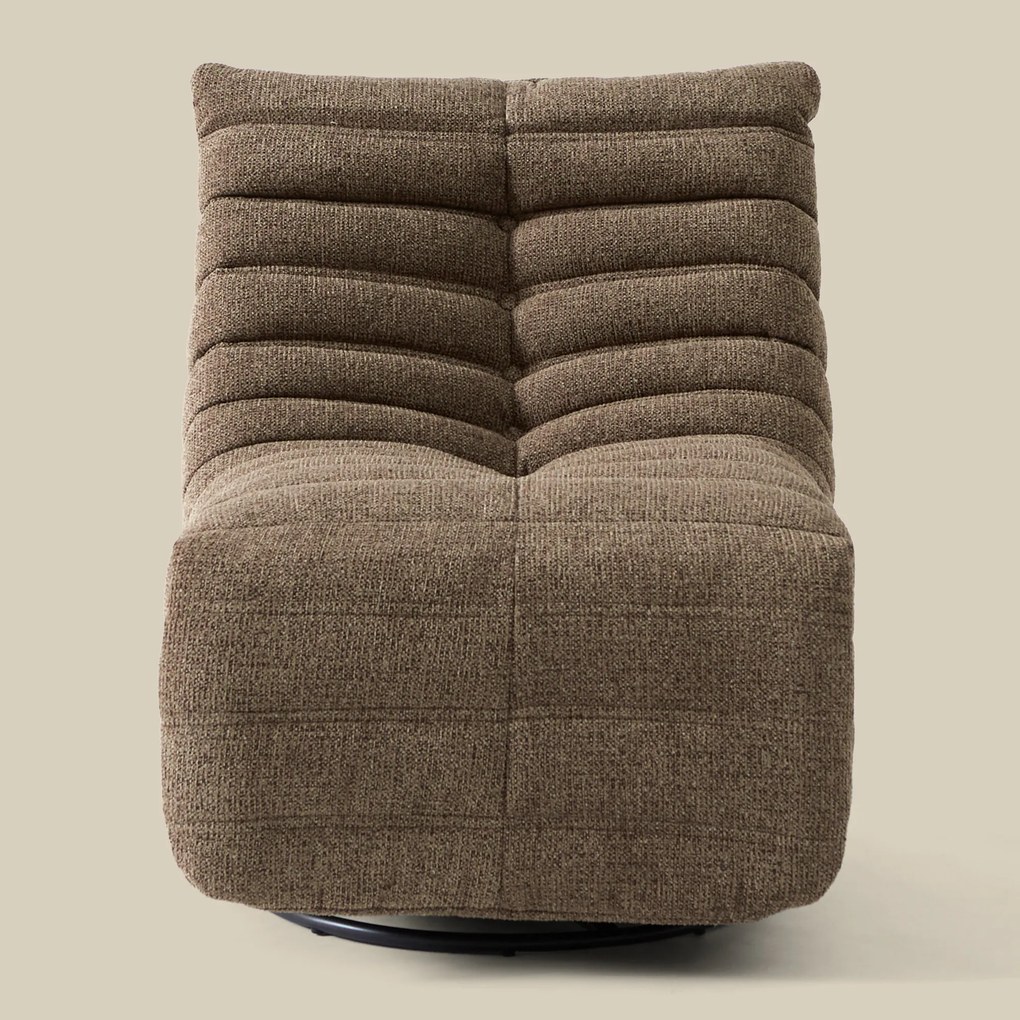 Retro Relaxfauteuil Bruin