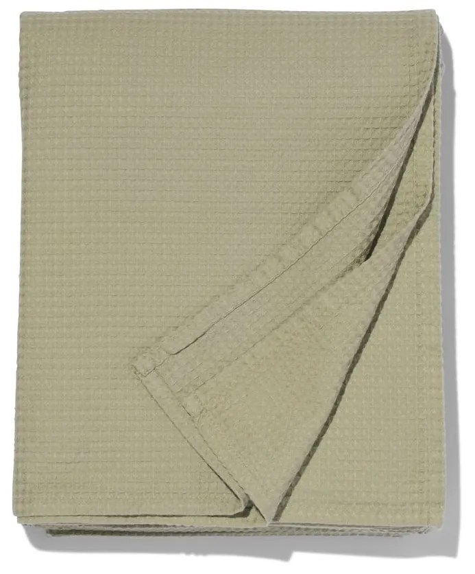 HEMA Bedsprei Wafel Groen (groen)