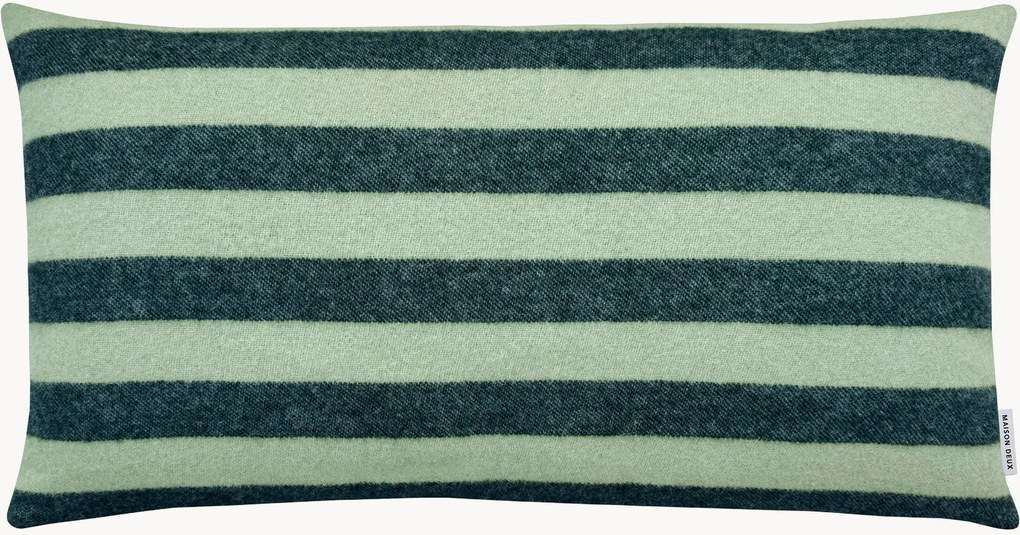 Decoratieve kussenhoes Candy Wrap van Nieuw-Zeelandse wol