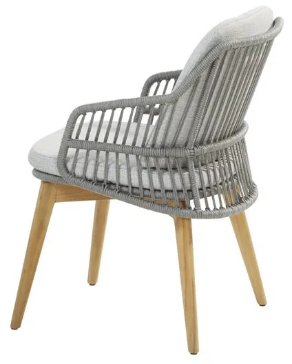 4 Seasons Outdoor Ancora dining chair Teak Silver Grey SALE  Tuinstoel    antraciet weerbestendig