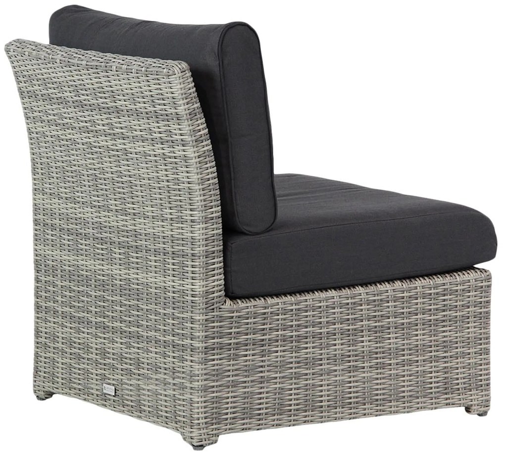 Dining Loungeset 6 personen Wicker Grijs  Garden Collections Giardino/Brighton