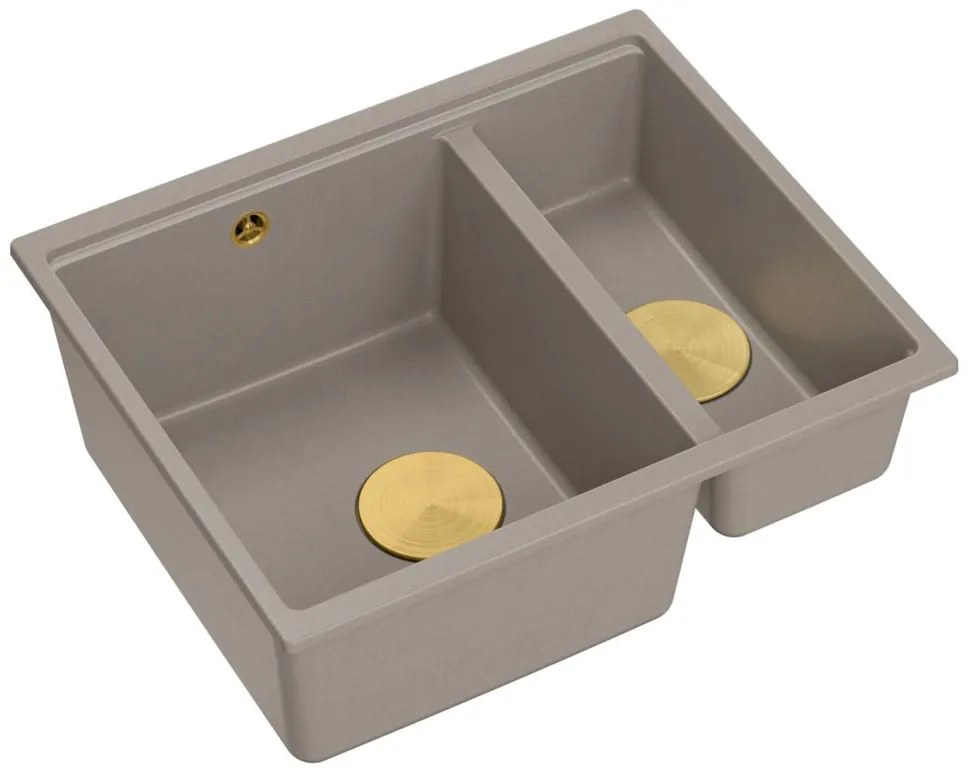 granieten spoelbak Logan 150 Beige