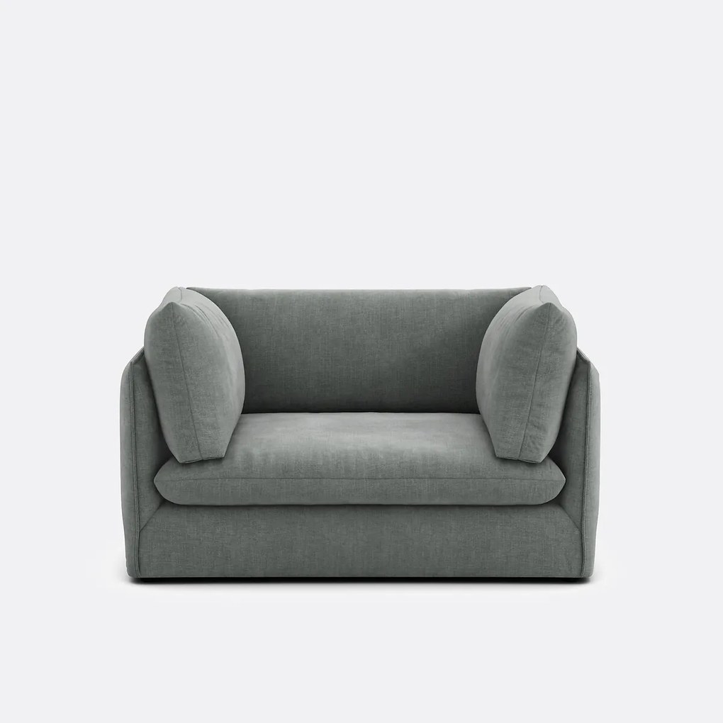 XL fauteuil in structuurstof, Malo