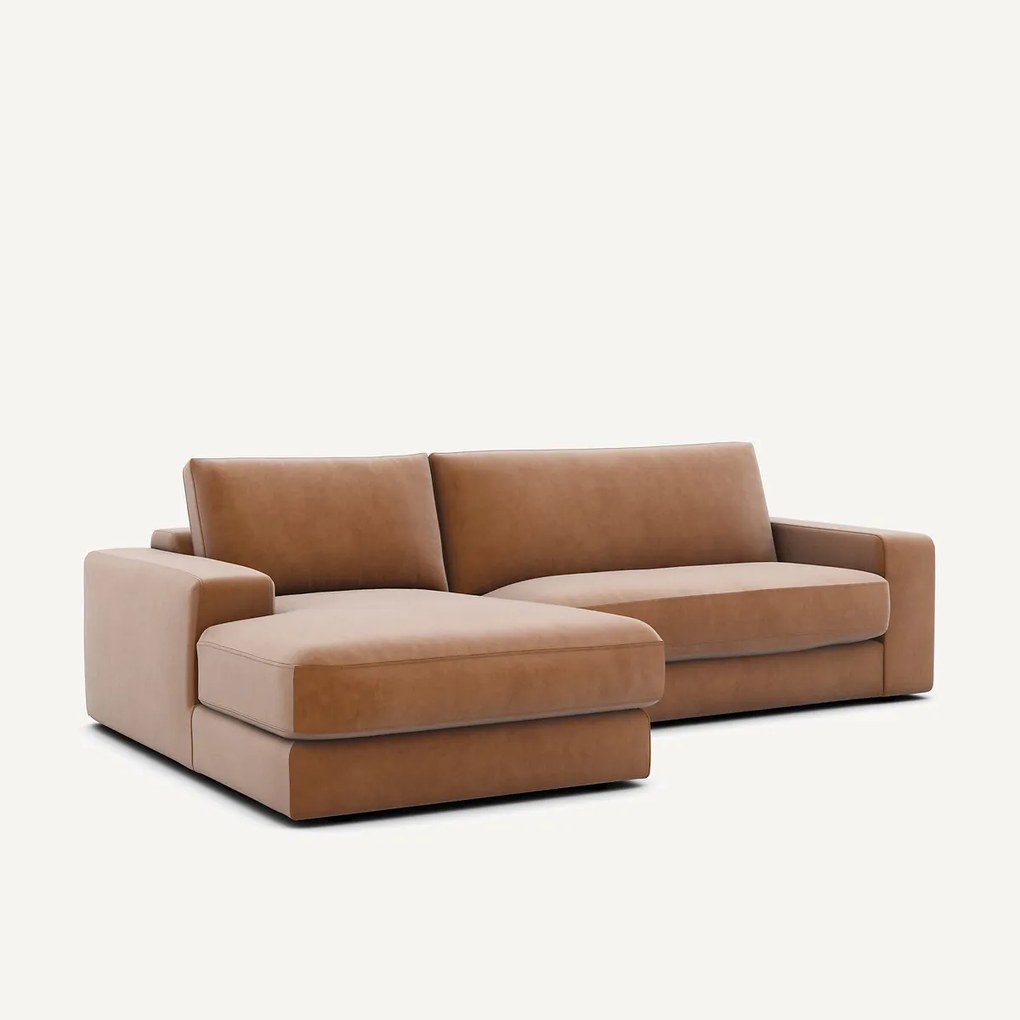 Hoekbank in fluweel, Skander