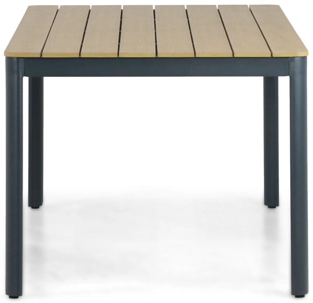 Dining Tuintafel rechthoekig 160 x 91,5 cm Aluminium Grijs Santika Mind