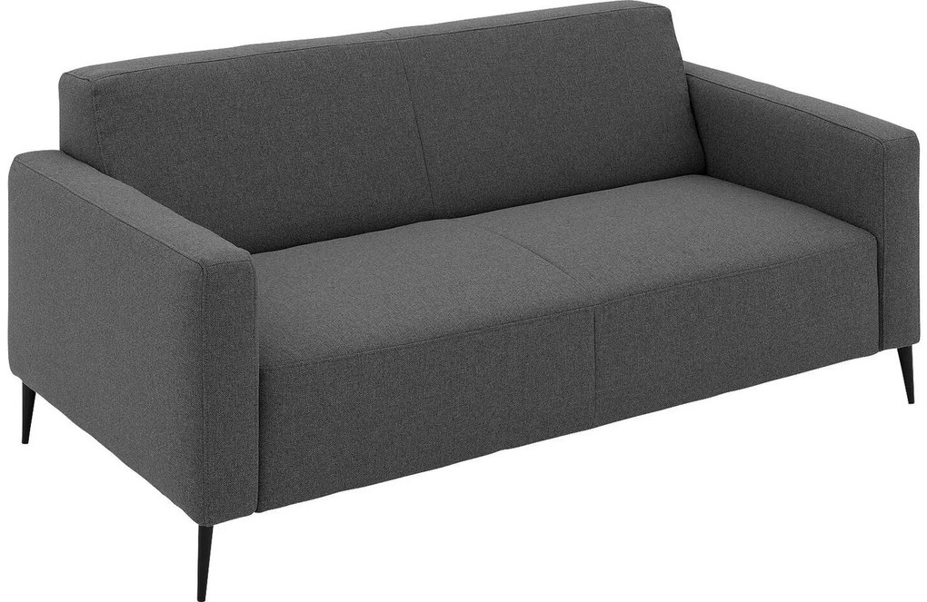 Goossens Key West grijs, stof, 2,5-zits, modern design