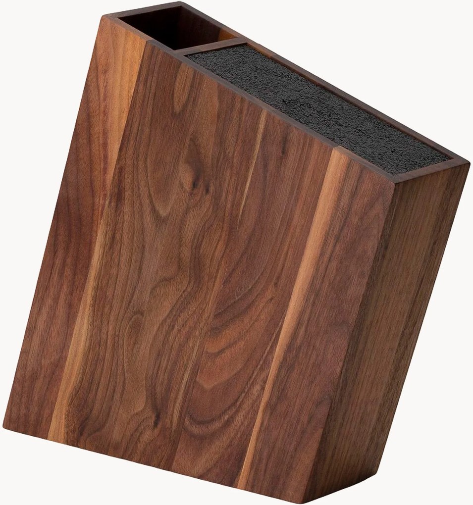 Messenblok Continenta van walnoothout