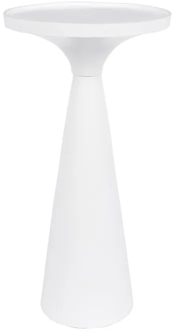 Zuiver Floss Ronde Bijzettafel Wit - 28 X 28cm.