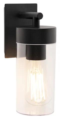 Moderne buitenwandlamp zwart - Rullo Modern E27 IP44 Buitenverlichting cilinder / rond