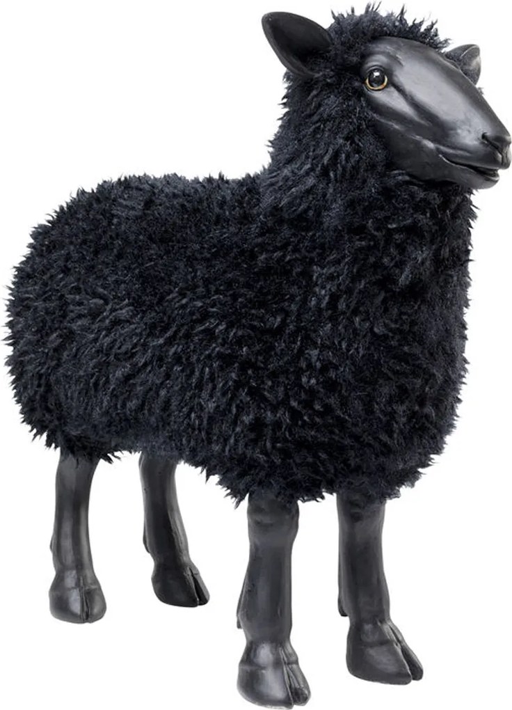 Decoratieve Schaap Zwart