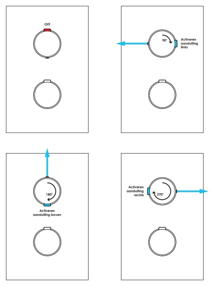 Brauer Brushed Edition complete inbouw regendouche met 3 standen handdouche, gebogen wandarm, glijstang en hoofddouche 30cm set 46 RVS geborsteld PVD