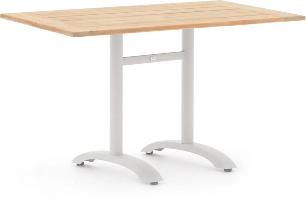 Tuin eettafel Bellagio  | Rechthoekig  | Tuintafel Kunststof | 140x80cm | 4 personen | Kees Smit Tuinmeubelen